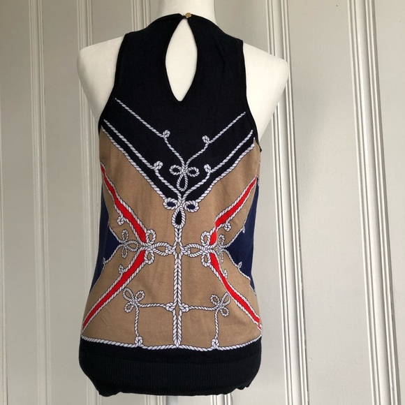 Cache rope print shell/tank - Picture 2 of 4